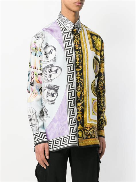 versace mens shirt copy